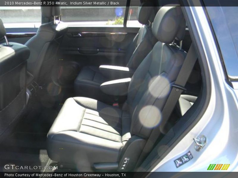 Iridium Silver Metallic / Black 2010 Mercedes-Benz R 350 4Matic