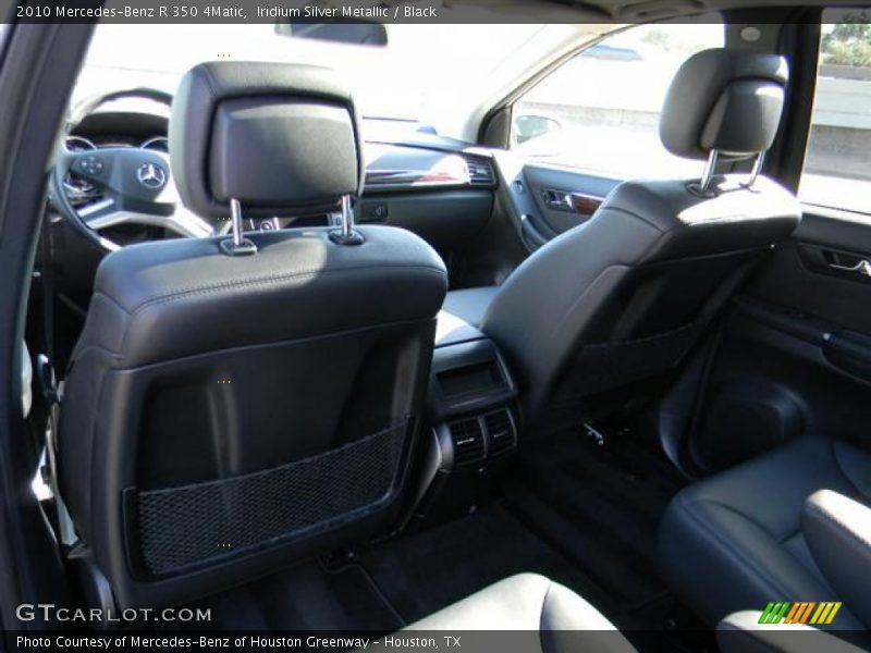 Iridium Silver Metallic / Black 2010 Mercedes-Benz R 350 4Matic