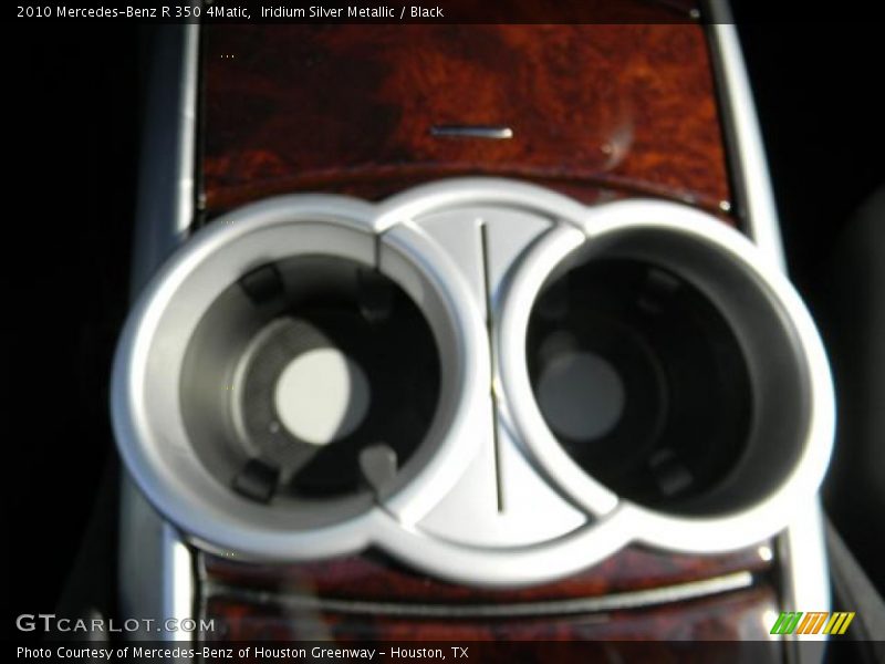 Iridium Silver Metallic / Black 2010 Mercedes-Benz R 350 4Matic