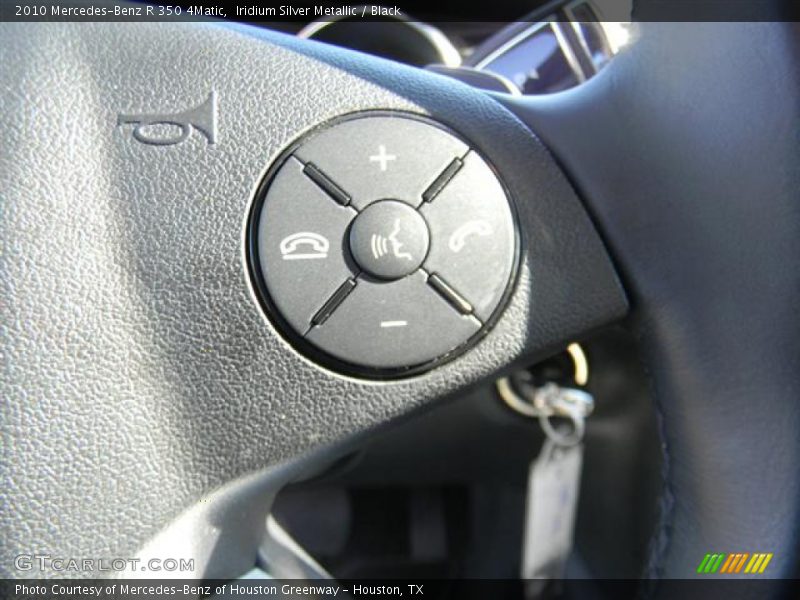 Iridium Silver Metallic / Black 2010 Mercedes-Benz R 350 4Matic