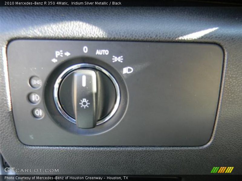 Iridium Silver Metallic / Black 2010 Mercedes-Benz R 350 4Matic