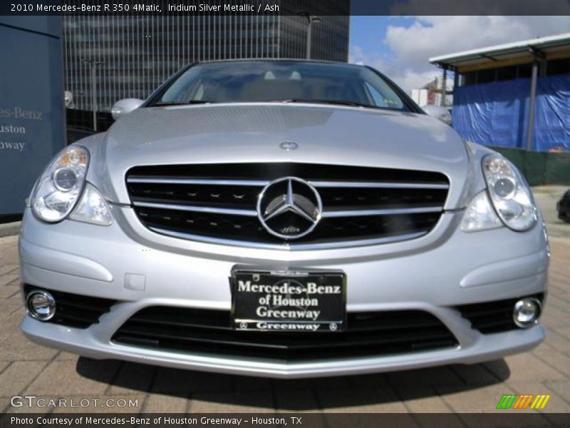 Iridium Silver Metallic / Ash 2010 Mercedes-Benz R 350 4Matic