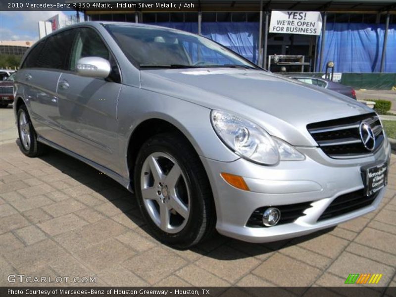 Iridium Silver Metallic / Ash 2010 Mercedes-Benz R 350 4Matic