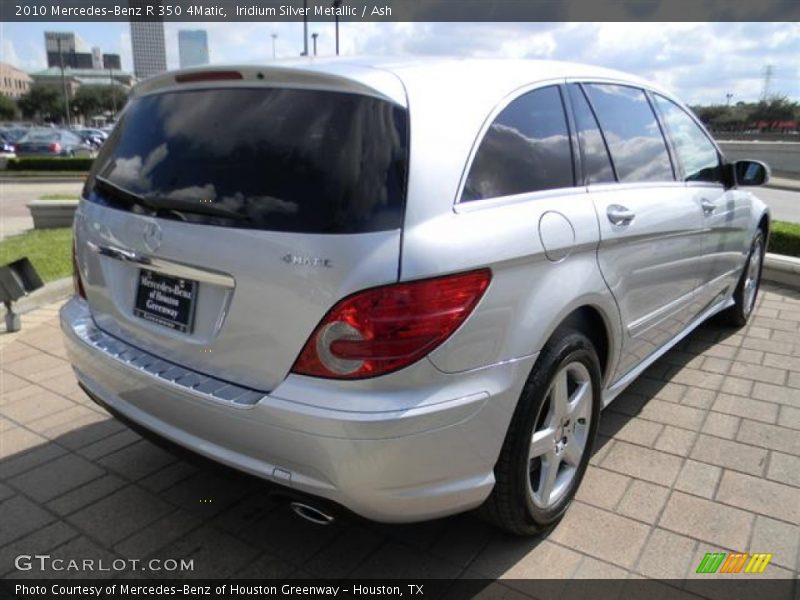 Iridium Silver Metallic / Ash 2010 Mercedes-Benz R 350 4Matic