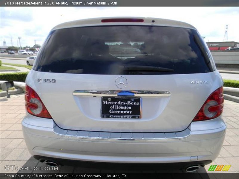 Iridium Silver Metallic / Ash 2010 Mercedes-Benz R 350 4Matic