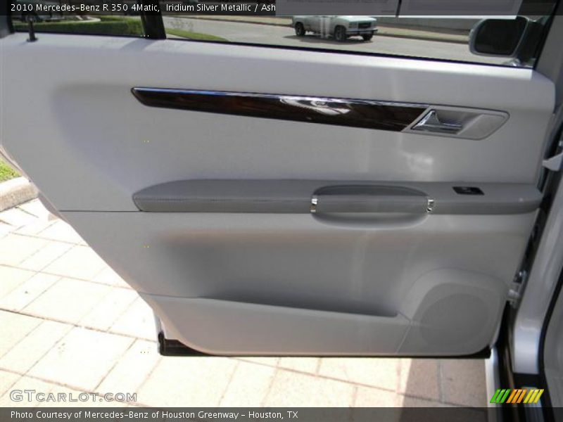 Iridium Silver Metallic / Ash 2010 Mercedes-Benz R 350 4Matic