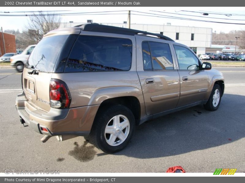 Sandalwood Metallic / Medium Oak 2002 Chevrolet TrailBlazer EXT LT 4x4
