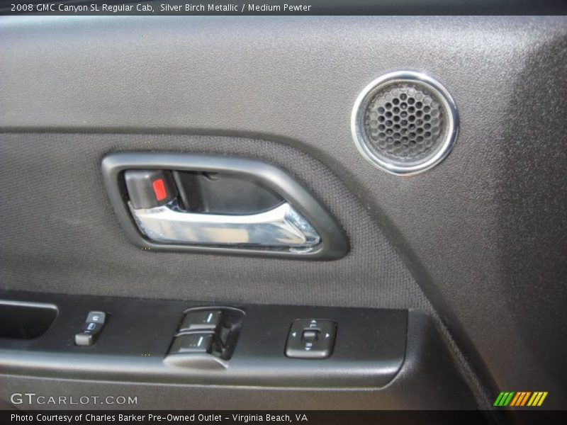 Silver Birch Metallic / Medium Pewter 2008 GMC Canyon SL Regular Cab