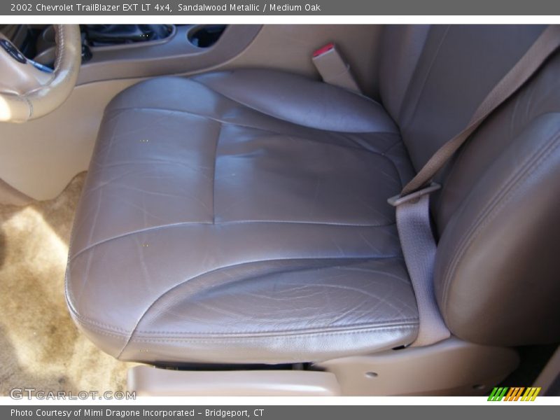 Sandalwood Metallic / Medium Oak 2002 Chevrolet TrailBlazer EXT LT 4x4