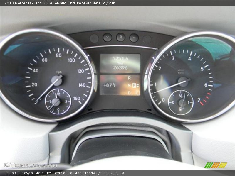 Iridium Silver Metallic / Ash 2010 Mercedes-Benz R 350 4Matic