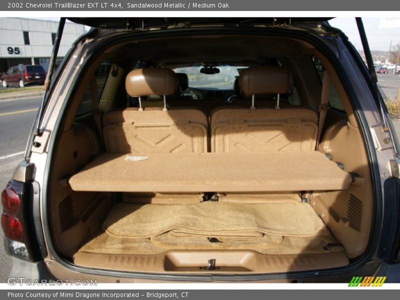 Sandalwood Metallic / Medium Oak 2002 Chevrolet TrailBlazer EXT LT 4x4