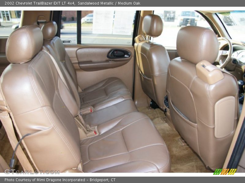 Sandalwood Metallic / Medium Oak 2002 Chevrolet TrailBlazer EXT LT 4x4