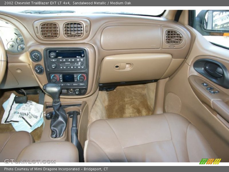 Sandalwood Metallic / Medium Oak 2002 Chevrolet TrailBlazer EXT LT 4x4