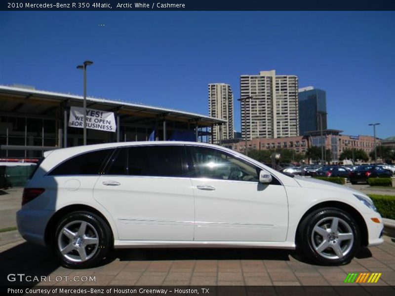 Arctic White / Cashmere 2010 Mercedes-Benz R 350 4Matic