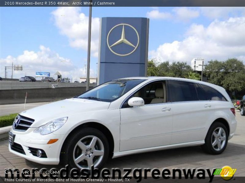 Arctic White / Cashmere 2010 Mercedes-Benz R 350 4Matic