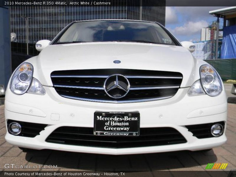 Arctic White / Cashmere 2010 Mercedes-Benz R 350 4Matic