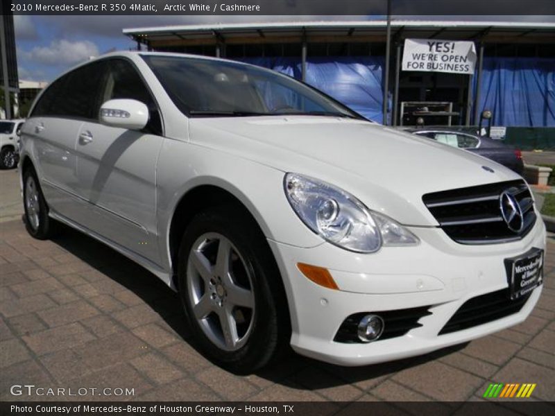 Arctic White / Cashmere 2010 Mercedes-Benz R 350 4Matic