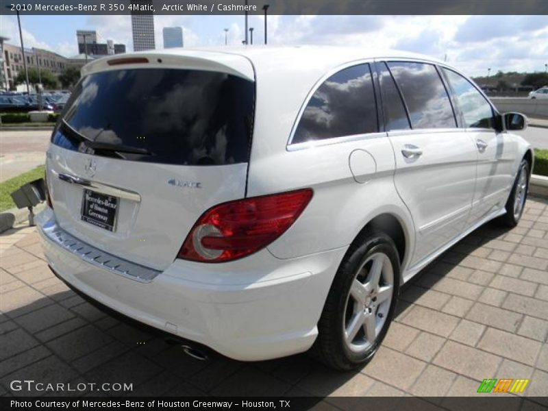 Arctic White / Cashmere 2010 Mercedes-Benz R 350 4Matic
