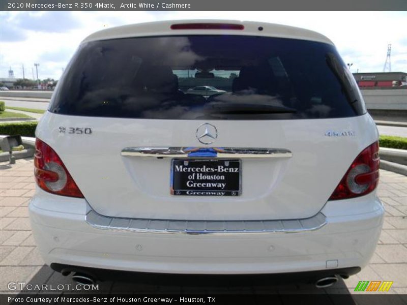 Arctic White / Cashmere 2010 Mercedes-Benz R 350 4Matic