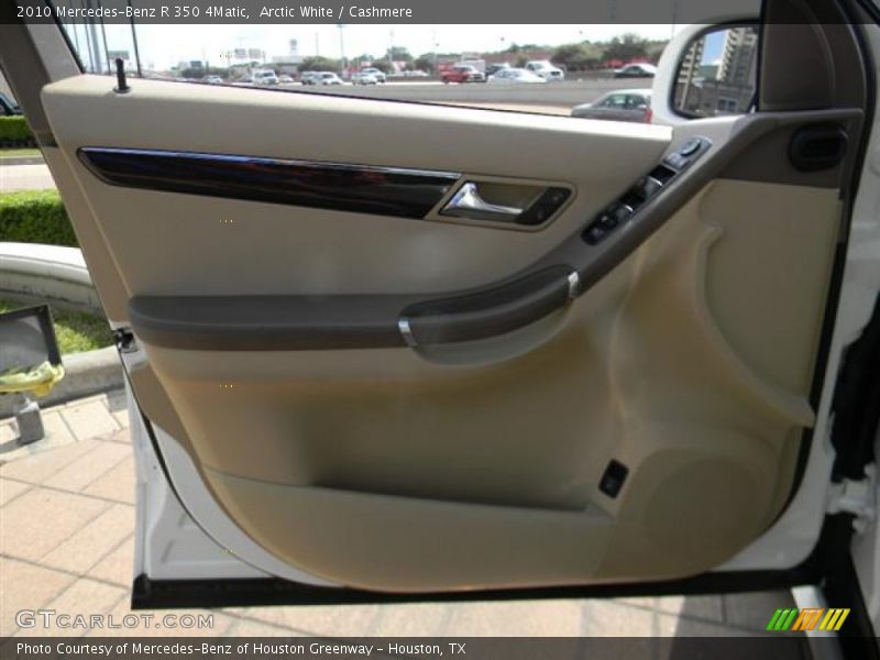 Arctic White / Cashmere 2010 Mercedes-Benz R 350 4Matic