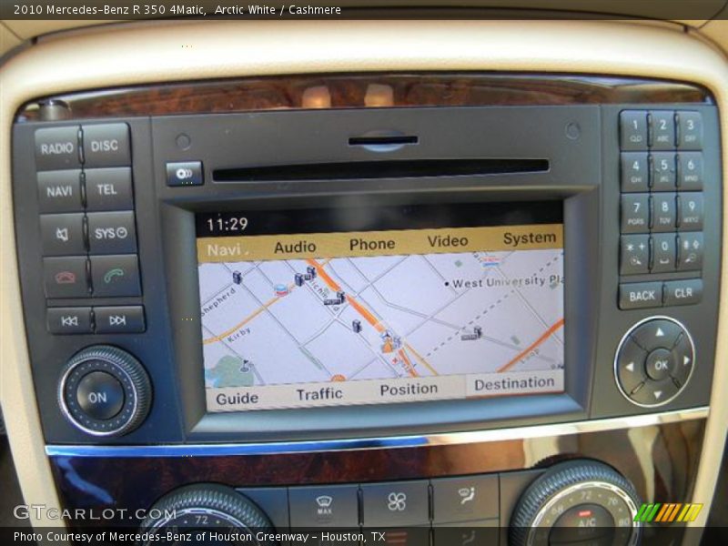 Arctic White / Cashmere 2010 Mercedes-Benz R 350 4Matic