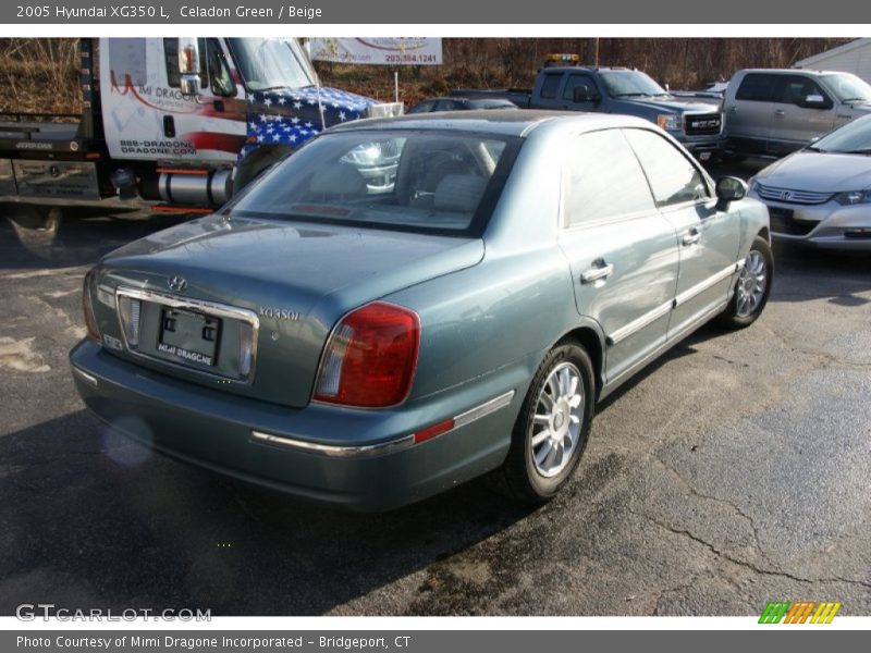 Celadon Green / Beige 2005 Hyundai XG350 L