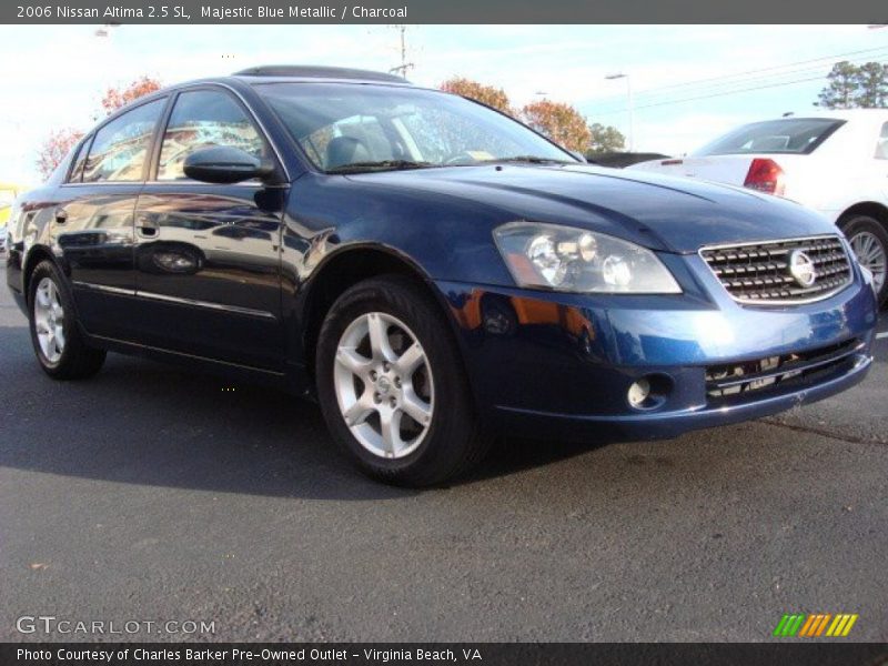 Majestic Blue Metallic / Charcoal 2006 Nissan Altima 2.5 SL
