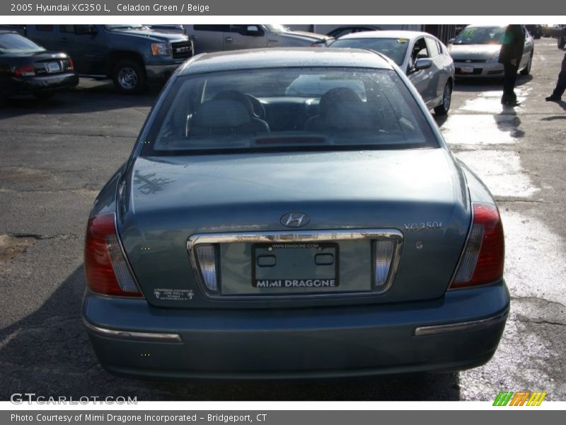 Celadon Green / Beige 2005 Hyundai XG350 L