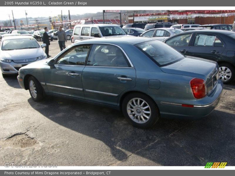 Celadon Green / Beige 2005 Hyundai XG350 L