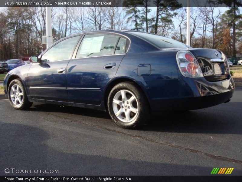 Majestic Blue Metallic / Charcoal 2006 Nissan Altima 2.5 SL