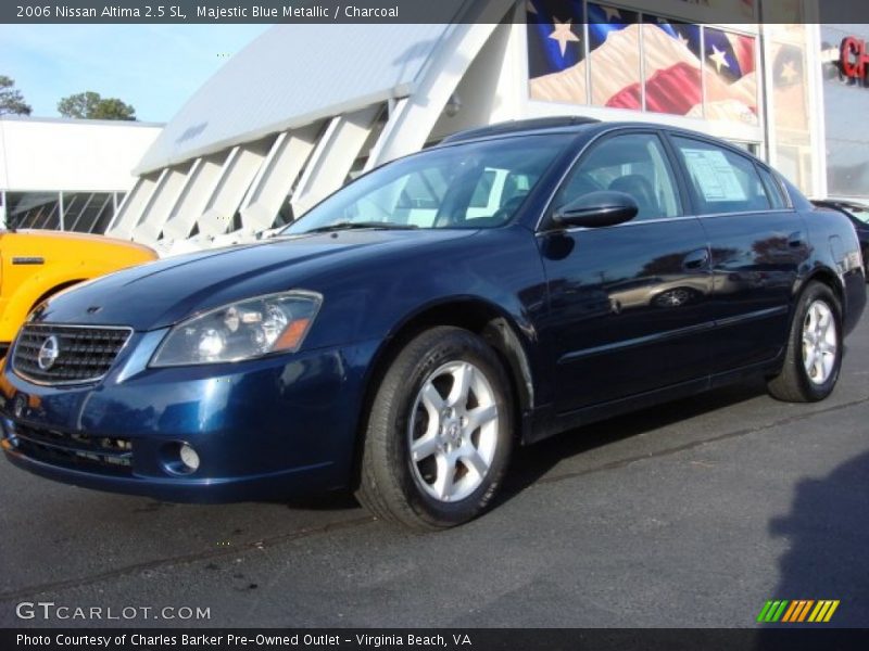 Majestic Blue Metallic / Charcoal 2006 Nissan Altima 2.5 SL
