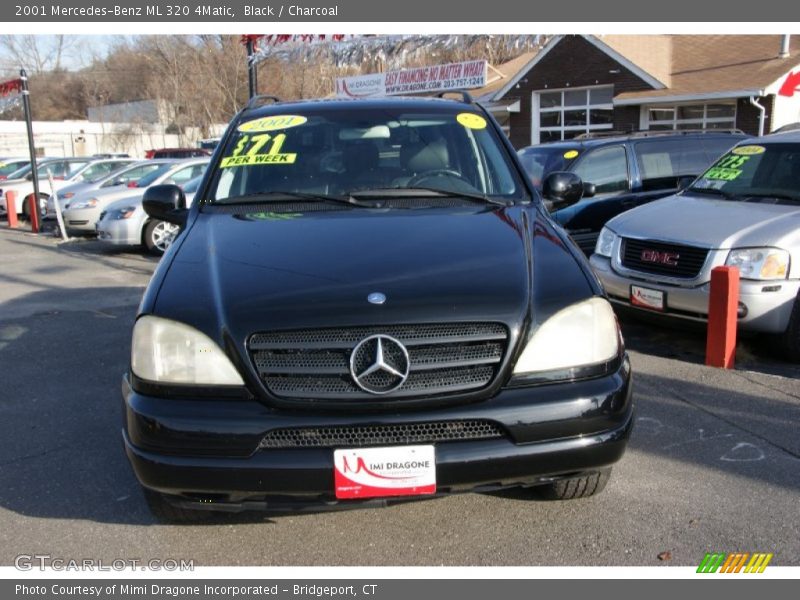 Black / Charcoal 2001 Mercedes-Benz ML 320 4Matic
