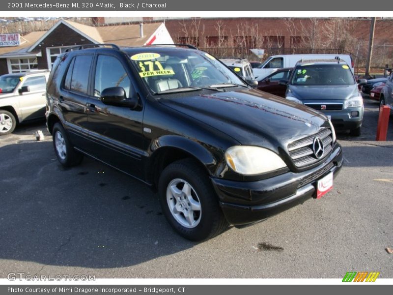 Black / Charcoal 2001 Mercedes-Benz ML 320 4Matic