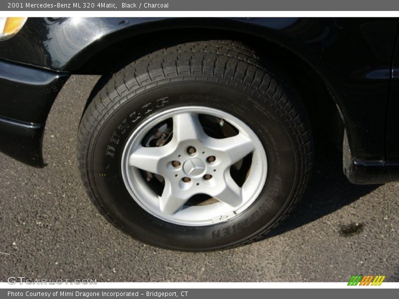 Black / Charcoal 2001 Mercedes-Benz ML 320 4Matic