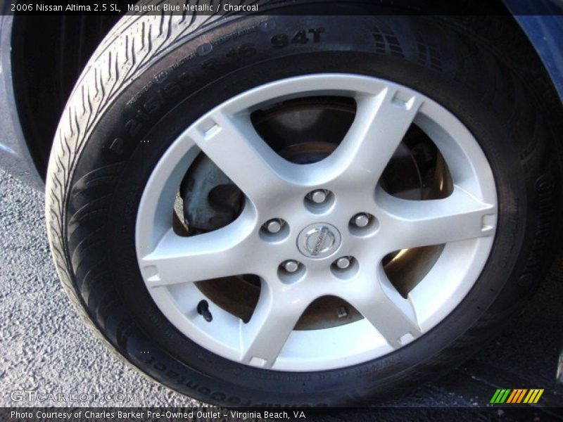 Majestic Blue Metallic / Charcoal 2006 Nissan Altima 2.5 SL