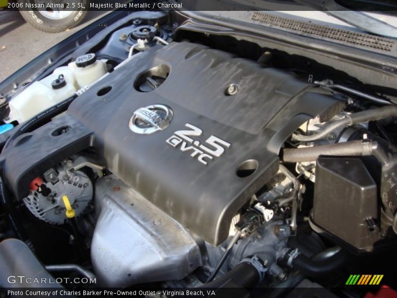 Majestic Blue Metallic / Charcoal 2006 Nissan Altima 2.5 SL