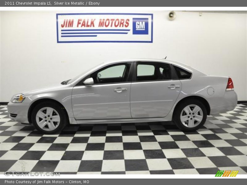 Silver Ice Metallic / Ebony 2011 Chevrolet Impala LS