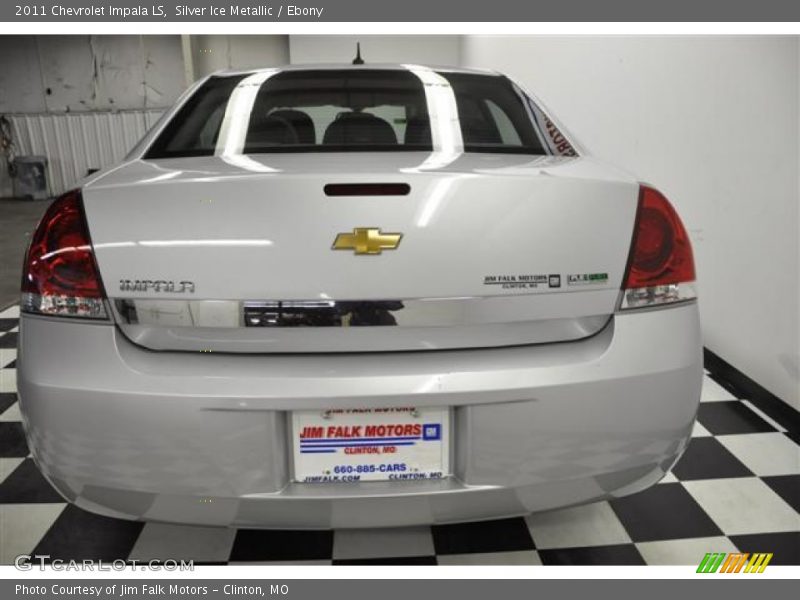 Silver Ice Metallic / Ebony 2011 Chevrolet Impala LS