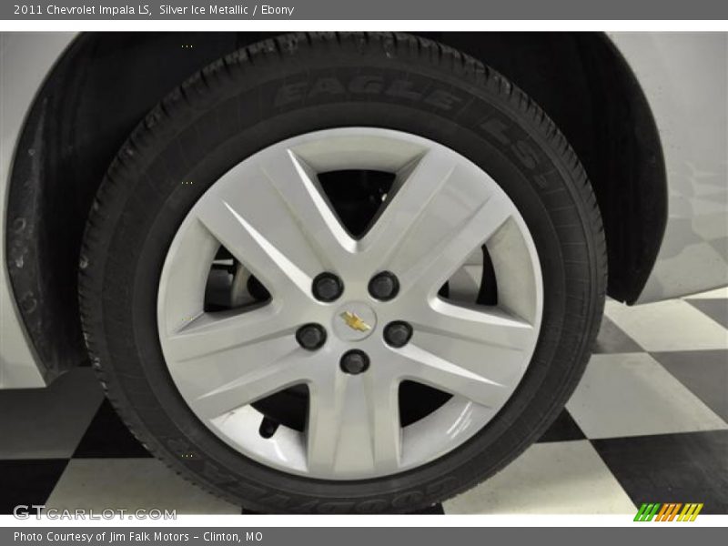 Silver Ice Metallic / Ebony 2011 Chevrolet Impala LS