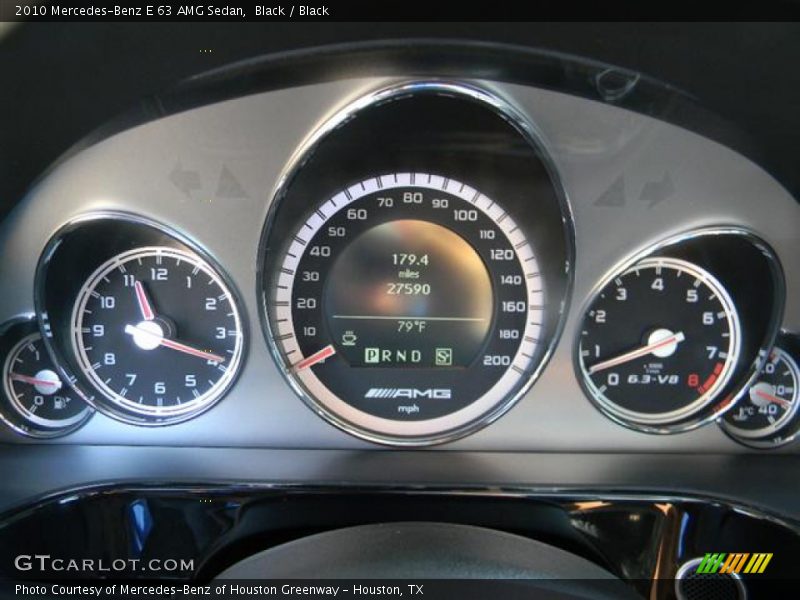  2010 E 63 AMG Sedan 63 AMG Sedan Gauges