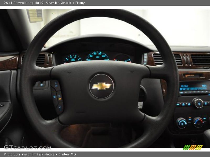 Silver Ice Metallic / Ebony 2011 Chevrolet Impala LS