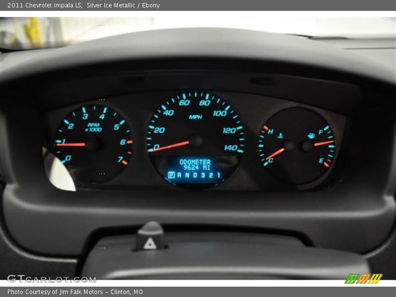 Silver Ice Metallic / Ebony 2011 Chevrolet Impala LS