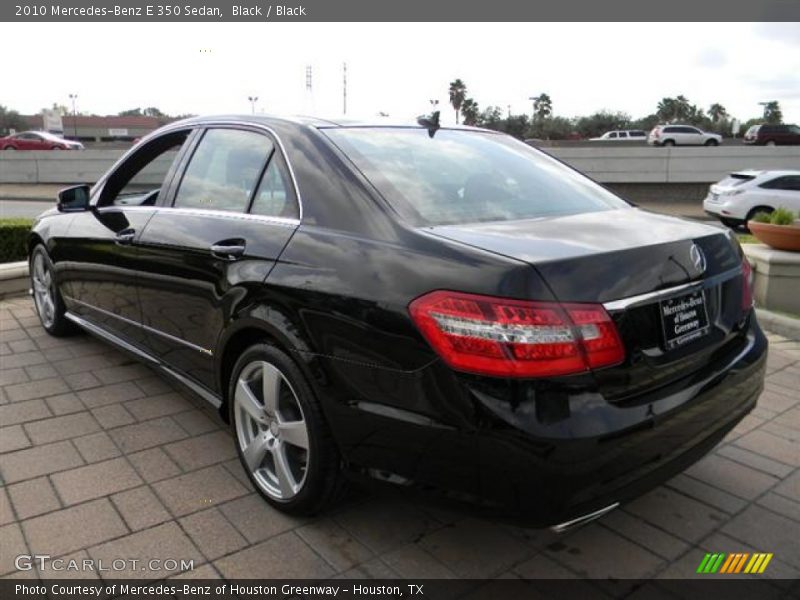 Black / Black 2010 Mercedes-Benz E 350 Sedan