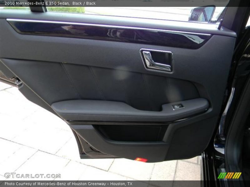 Black / Black 2010 Mercedes-Benz E 350 Sedan