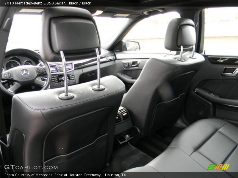 Black / Black 2010 Mercedes-Benz E 350 Sedan