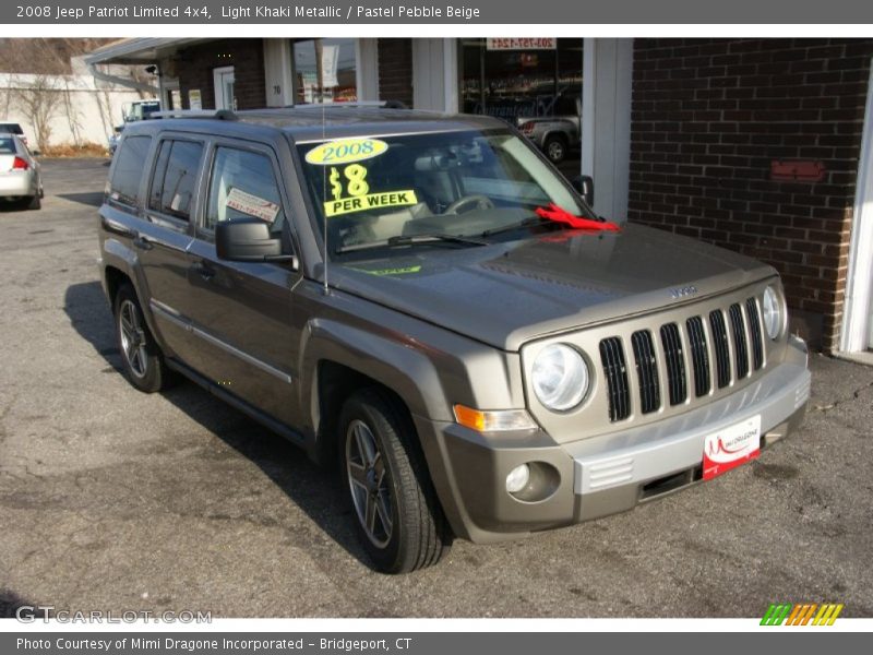 Light Khaki Metallic / Pastel Pebble Beige 2008 Jeep Patriot Limited 4x4