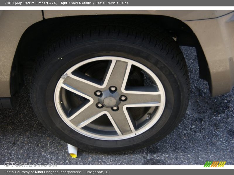 Light Khaki Metallic / Pastel Pebble Beige 2008 Jeep Patriot Limited 4x4