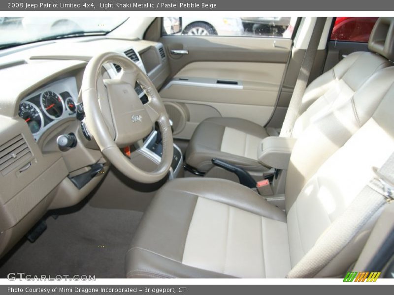 Light Khaki Metallic / Pastel Pebble Beige 2008 Jeep Patriot Limited 4x4