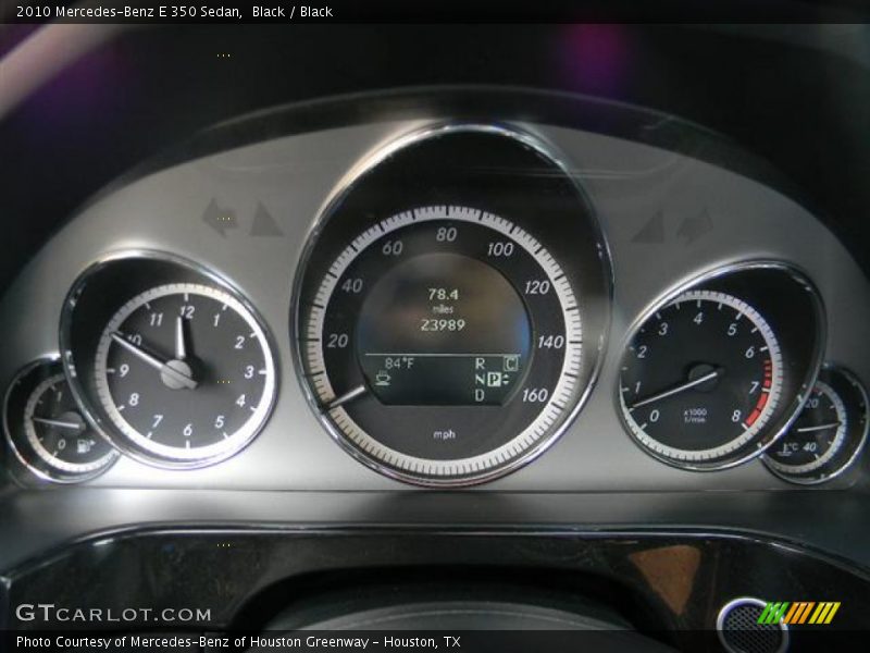 Black / Black 2010 Mercedes-Benz E 350 Sedan