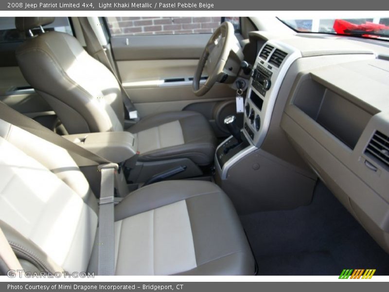 Light Khaki Metallic / Pastel Pebble Beige 2008 Jeep Patriot Limited 4x4